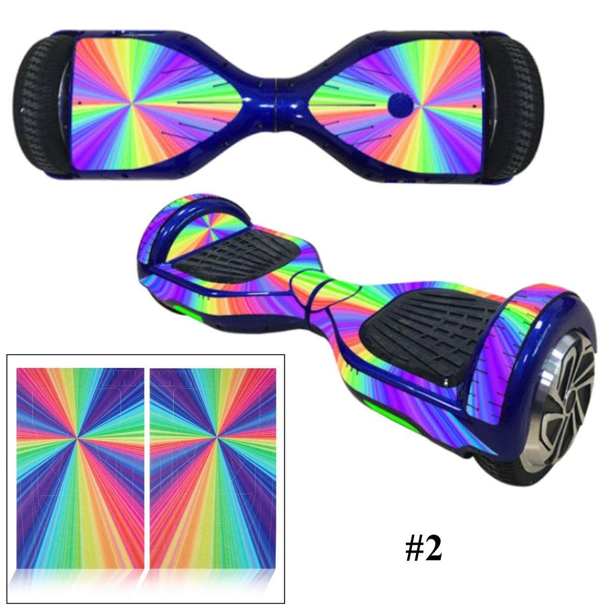 6.5'' Electric Scooter Balancing Hoverboard Shell Case Cover Sticker Skin Decal Two