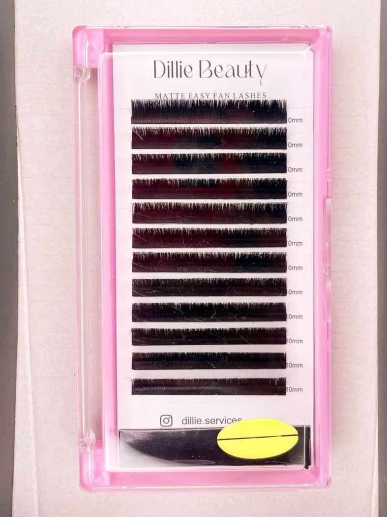 Dillie Beauty Easy Fan Volume Lash Extensions Flare Blooming