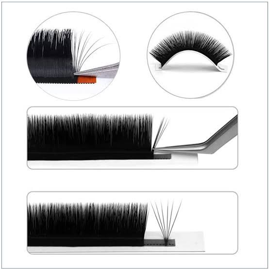Dillie Beauty Easy Fan Volume Lash Extensions Flare Blooming