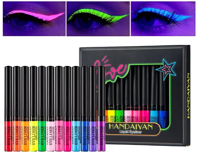12 Colours Long Lasting Liquid Eyeliner