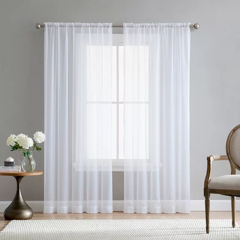 High Quality Day Blind Curtains - White.