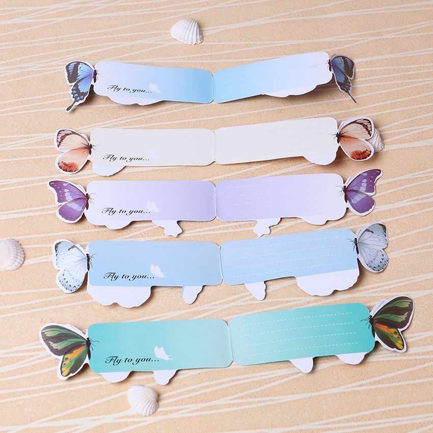 14 Pcs Creative Erfly Bookmarks Cartoon Book Marks Clip