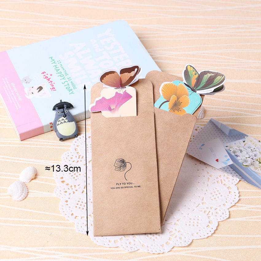 14 Pcs Creative Erfly Bookmarks Cartoon Book Marks Clip