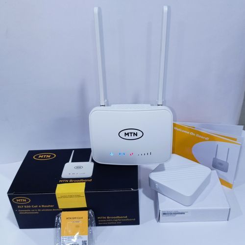 MTN CAT4 ZLT S20 -4G LTE Router + Free 50GB Data Sim Card + POWERBANK