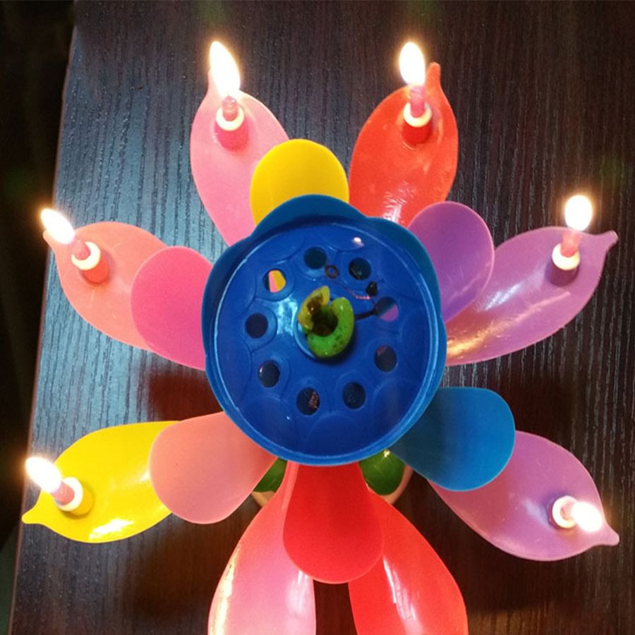 Colorful  Musical Birthday Candles,funny Candle