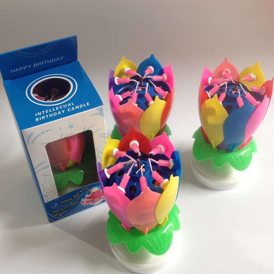 Colorful  Musical Birthday Candles,funny Candle