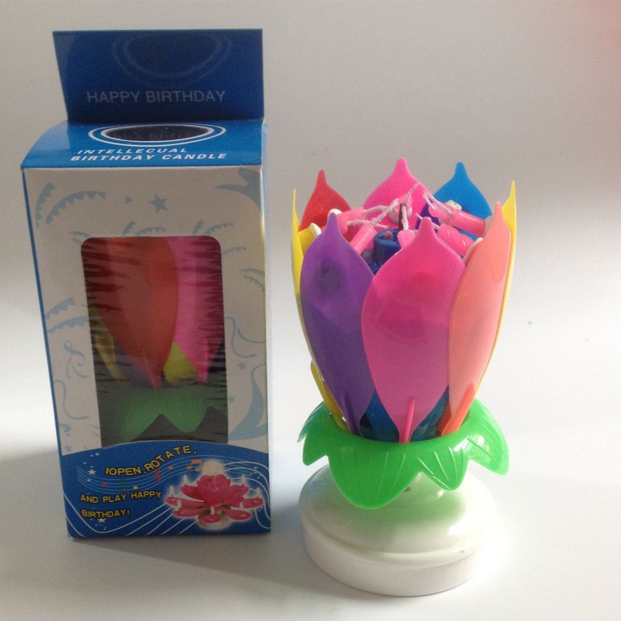 Colorful  Musical Birthday Candles,funny Candle