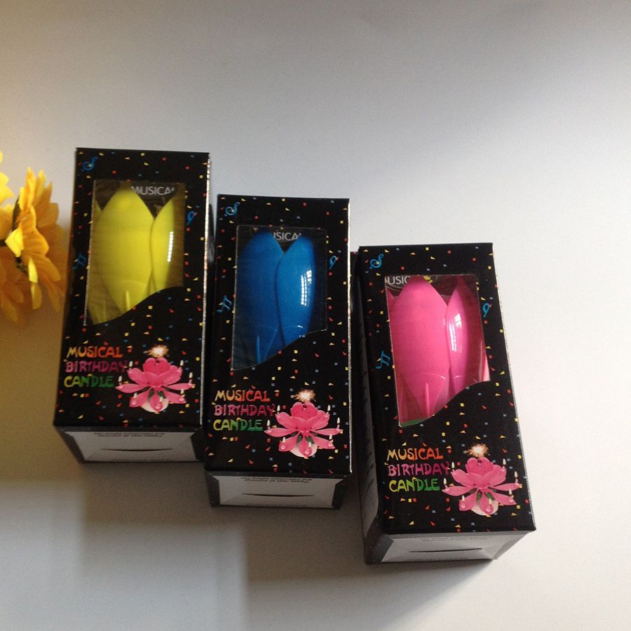 Colorful  Musical Birthday Candles,funny Candle