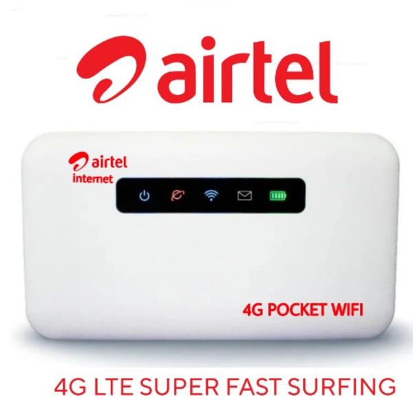 Airtel  4G LTE MiFi Pocket 10GB Free Data