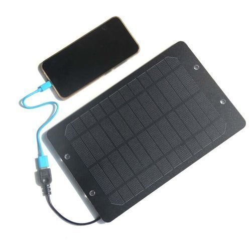 8W 6V Outdoor Portable External Multi USB Solar Energy Power Panel Charger Controller