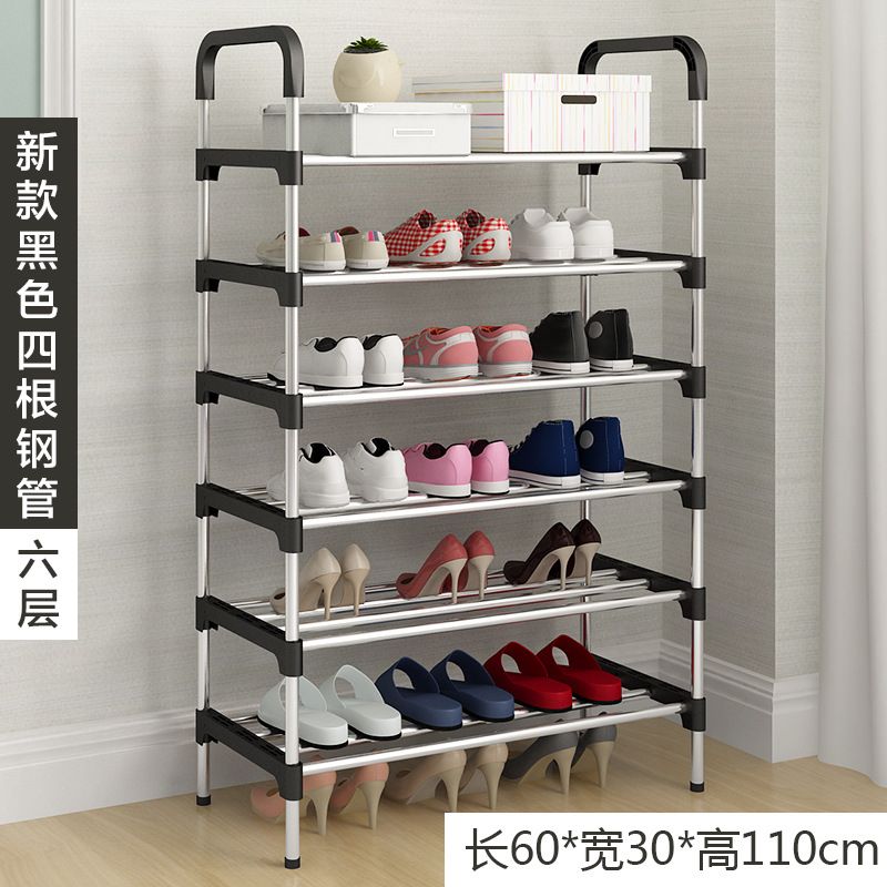 Multifunctional, Multilayer Stainless Steel Shoe Rack
