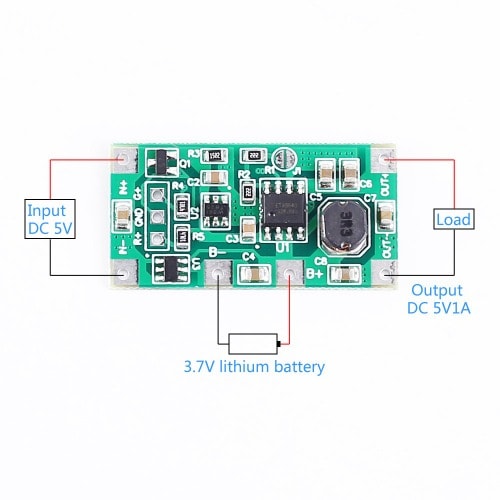 Eta9640 Dc 5v 1a Charge Discharge Ups Module