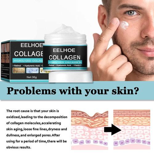 Eelhoe Face Cream Collagen Anti Wrinkle For Men