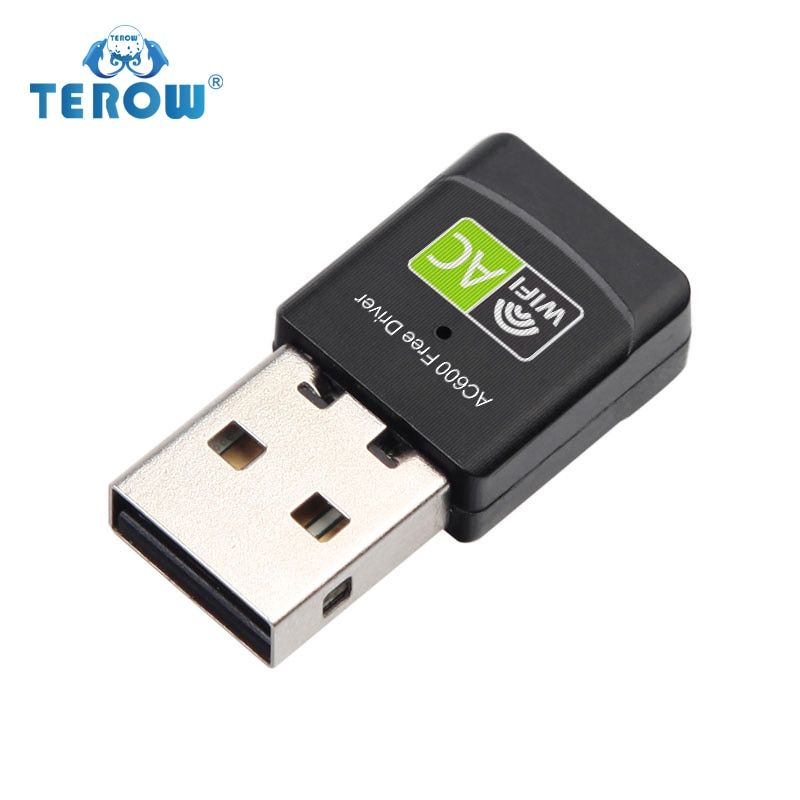 11AC 600Mbps WiFi Network Adapter Dual Band 2.4GHz+5Ghz Free Driver  Realtek