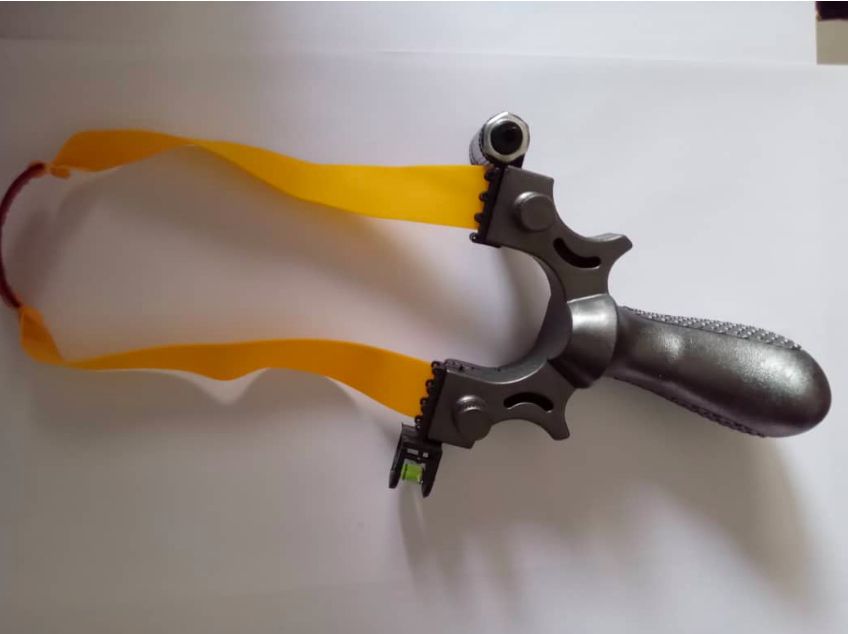 Hunting Laser Slingshot With Level High Precision Instrument Outdoor Catapult