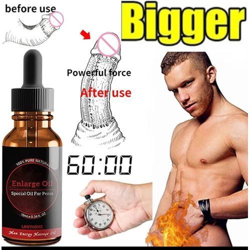 Lanthome Pure Natural Penis Enlargement Oil Bigger, Thicker, Stronger