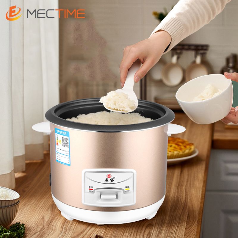 2L Rice Cooker With Steamer Non-Stick Cookers - Gold