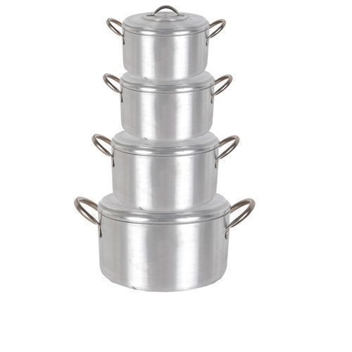 4 Sets Of  Aluminum Pot (6