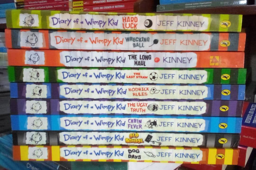 Dairy Of Wimpy Kids Series ( 9 Books)