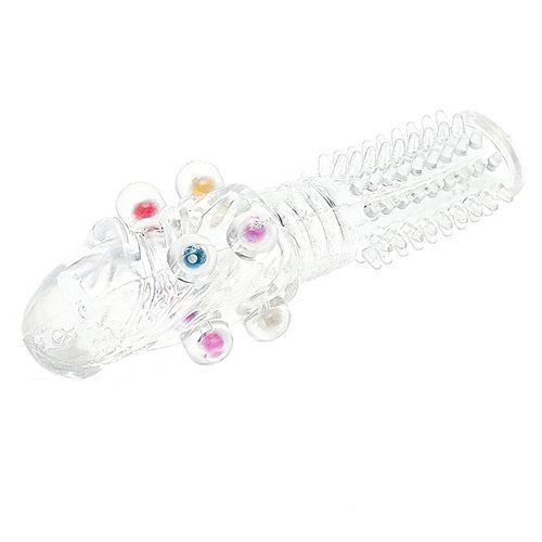 High Quality Crystal  Rings Male Penis Extension Adult Reusable Condom Penis Sleeves Sex Products