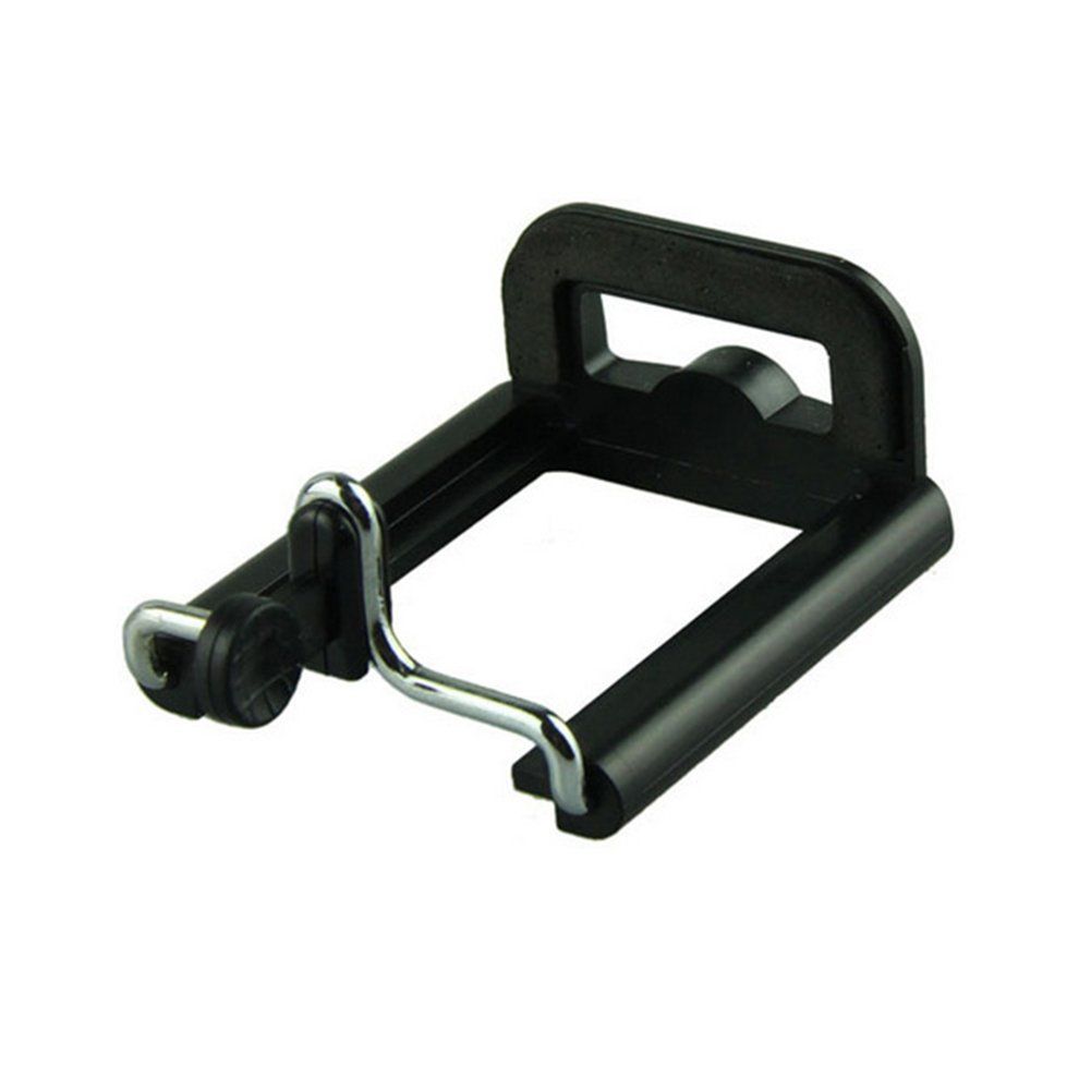 Tripod Mount Adapter Cell Phone Holder Clip Camera Bracket For IPhone Samsung-Black