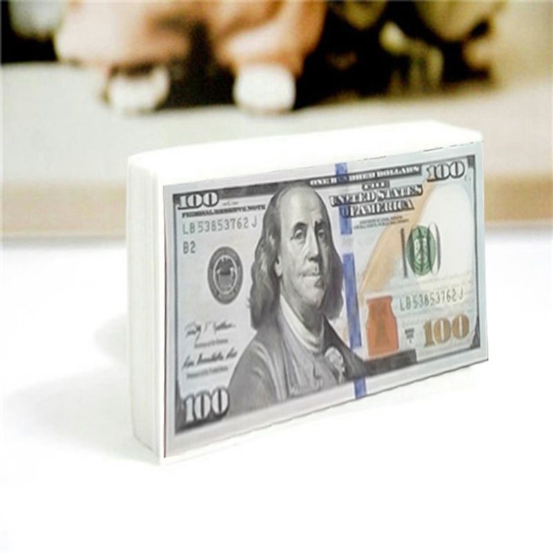 100 Pieces Set Creative Mini 100 Dollars Miniature