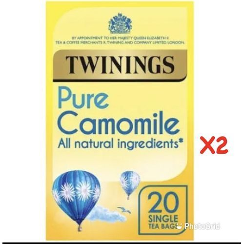 Pure Camomile Natural Tea-2 Packs Of 20 Teabags