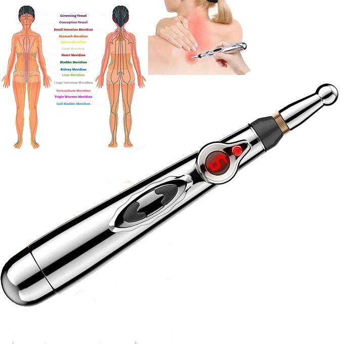 Electronic Acupuncture Pen Smart Pulse Meridian Energy Massage Pen