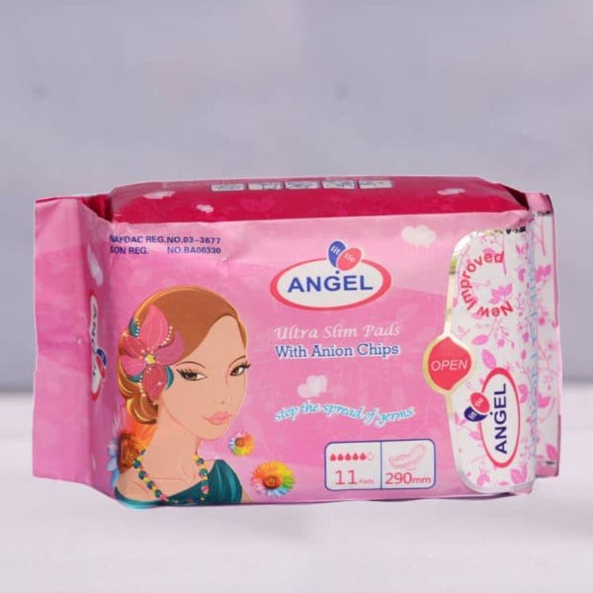 Sanitary Pad With Anion Chips (Pink)   x2