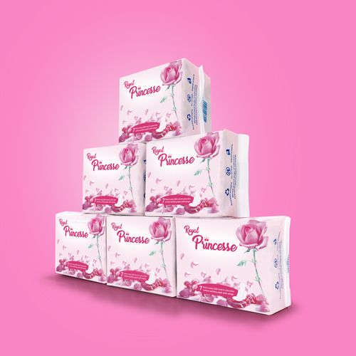 Cotton Ultra-Thin Extra Long Sanitary Pads - By 7 (6 Packs)