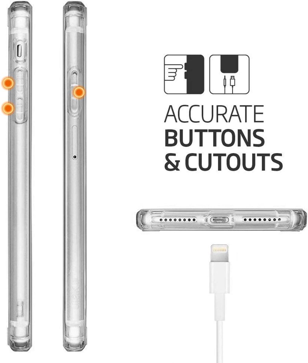 TENOC Phone Case Compatible With IPhone Xs And X\/10, Clear