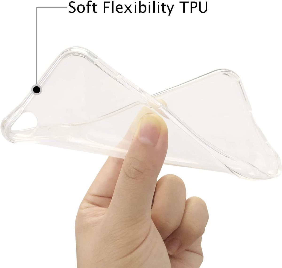 TENOC Phone Case Compatible With IPhone Xs And X\/10, Clear