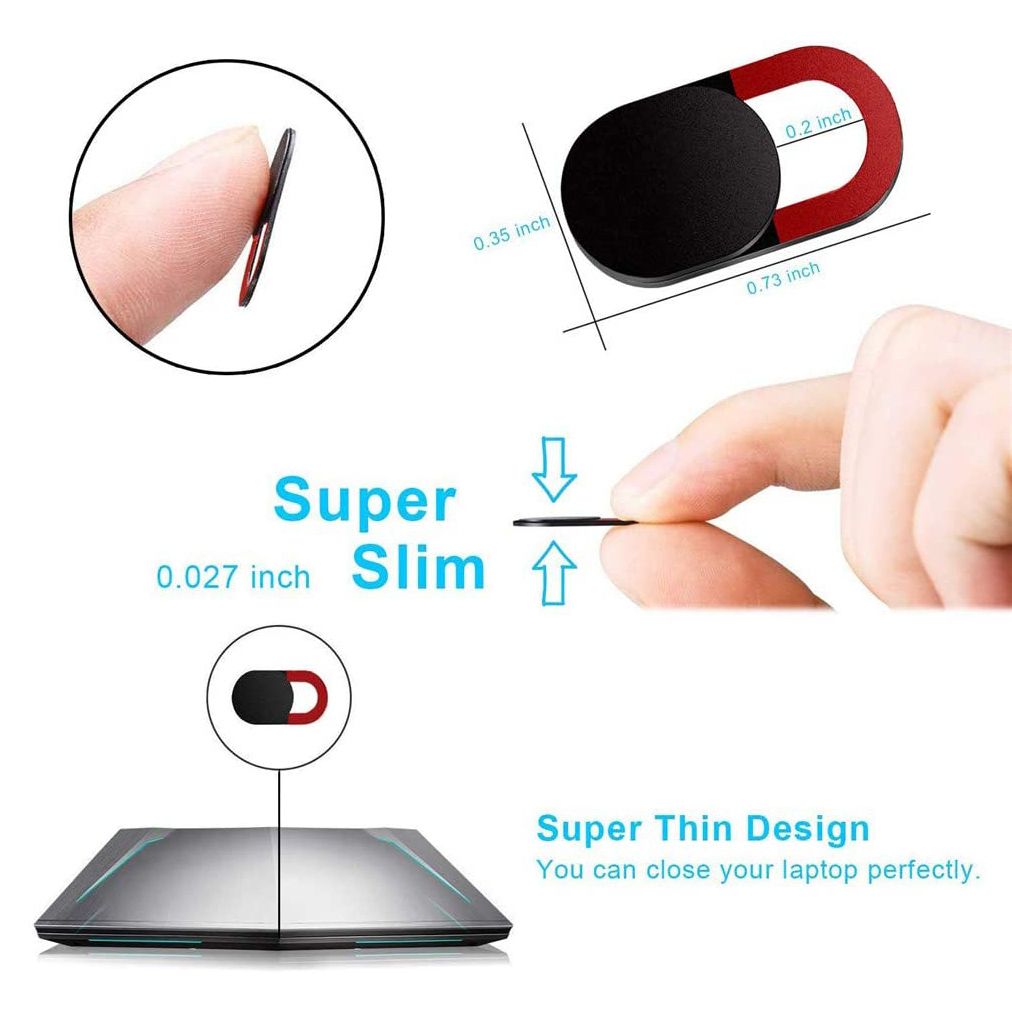 6 Pack Webcam Cover Slide Laptop Camera Cover For Computer