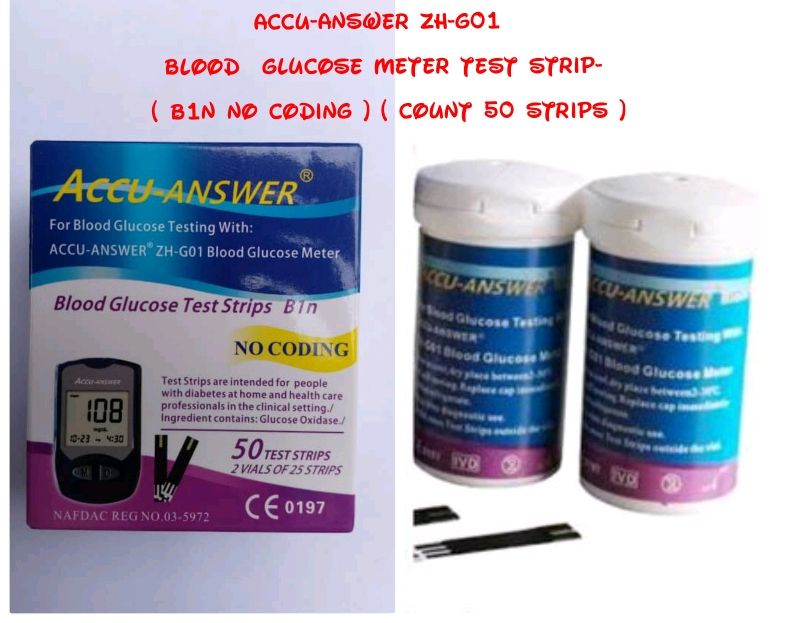 Blood Glucose Test Strip (Count 50) B1n