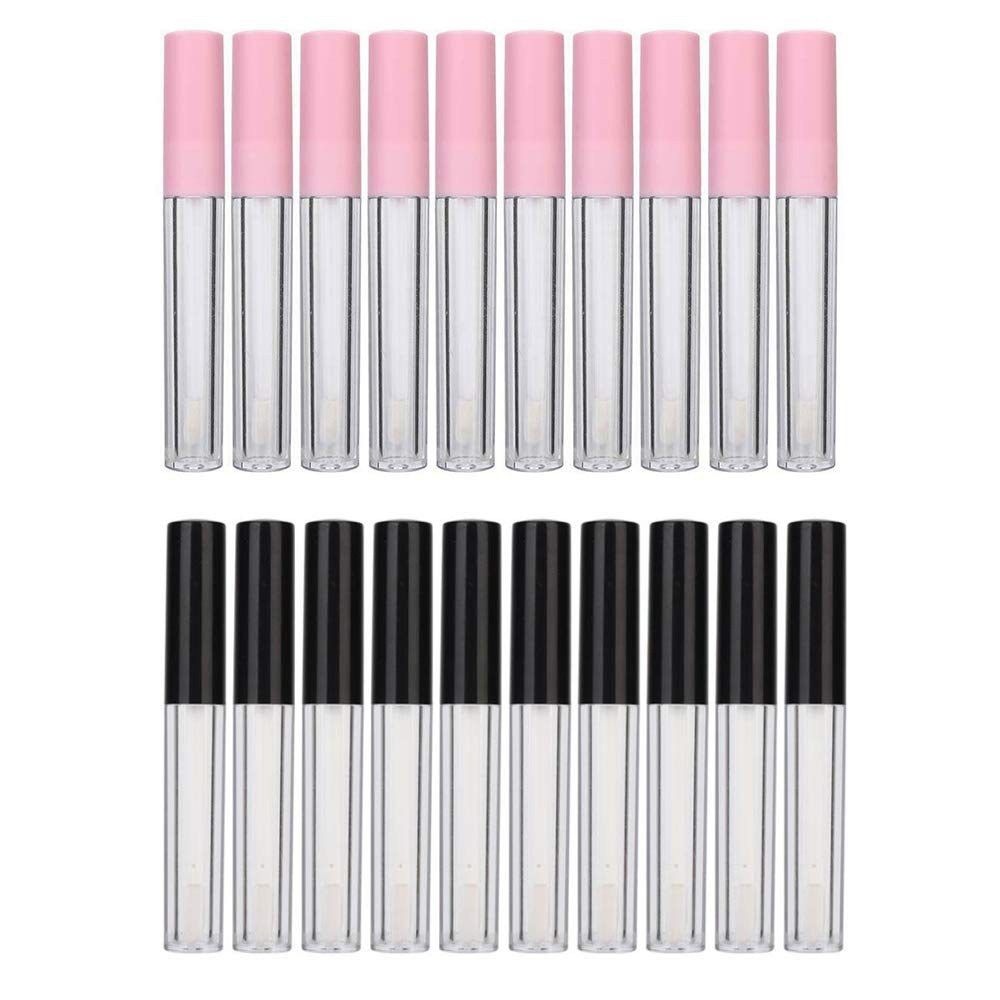 20 Pack 10ml Empty Lip Gloss Tubes Containers Bottles Mini
