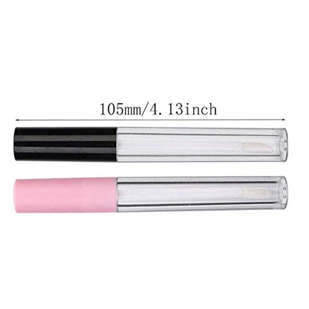 20 Pack 10ml Empty Lip Gloss Tubes Containers Bottles Mini