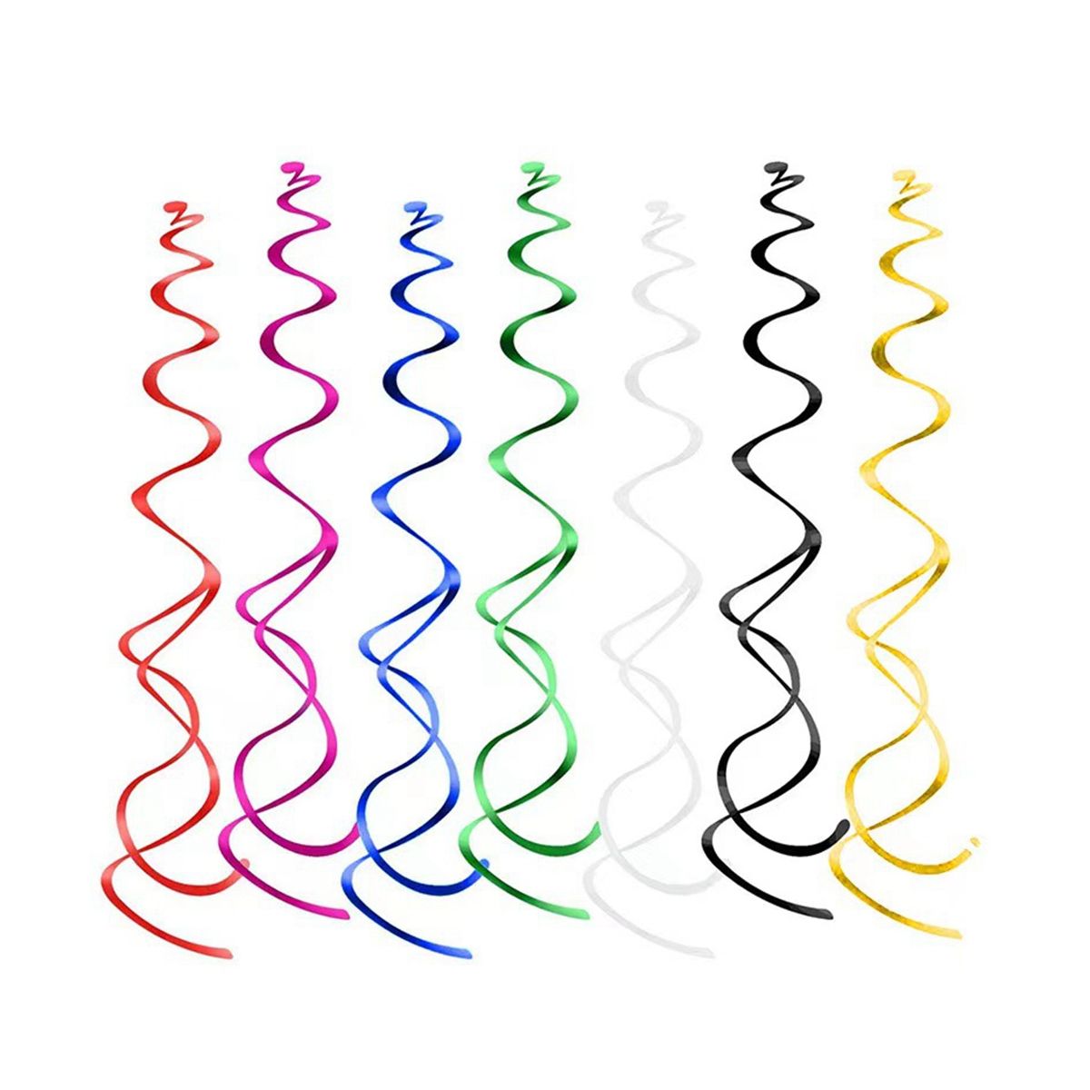 Hanging Swirl Decorations Party Ceiling Decorations Party Decoration Birthday Decoration Pvc Spiral PendantBlue
