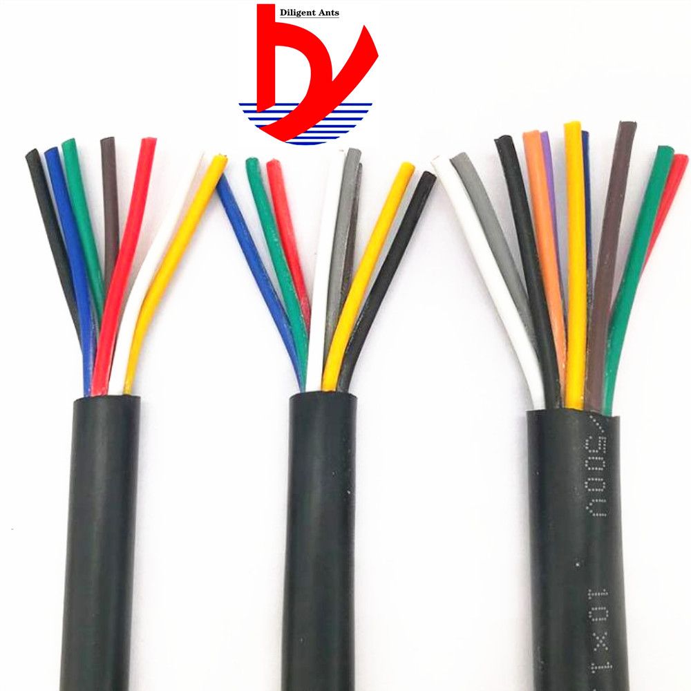 15 AWG 1.5MM2 RVV 2 3 4 5 6 7 8 10 12 14 16 18 Cores Pins
