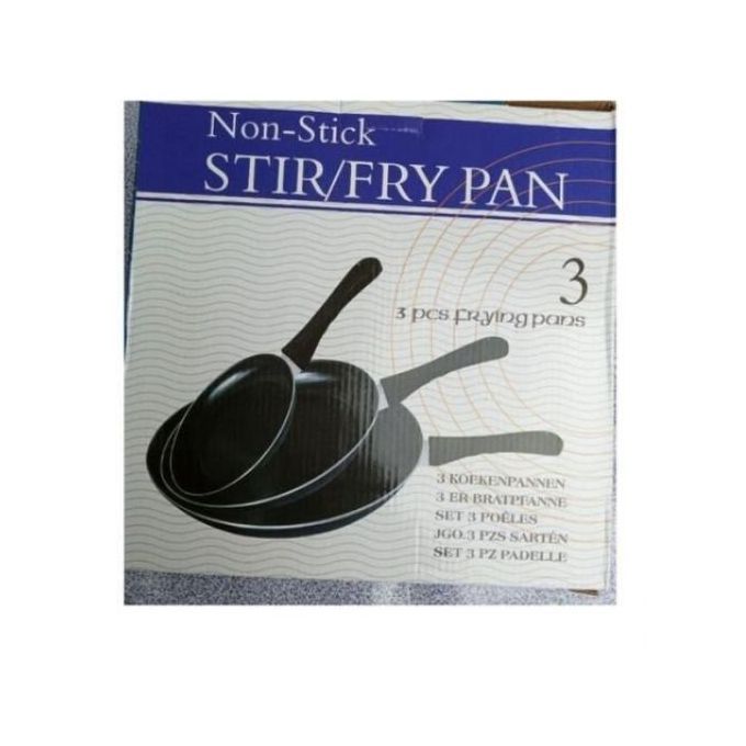 3pcs Non-stick Frying Pan Cookware Sets
