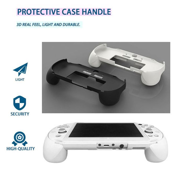 Gamepad Hand Grip Joysti K  Ase With L2 R2 Trigger For Sony PS Vita 2000-black