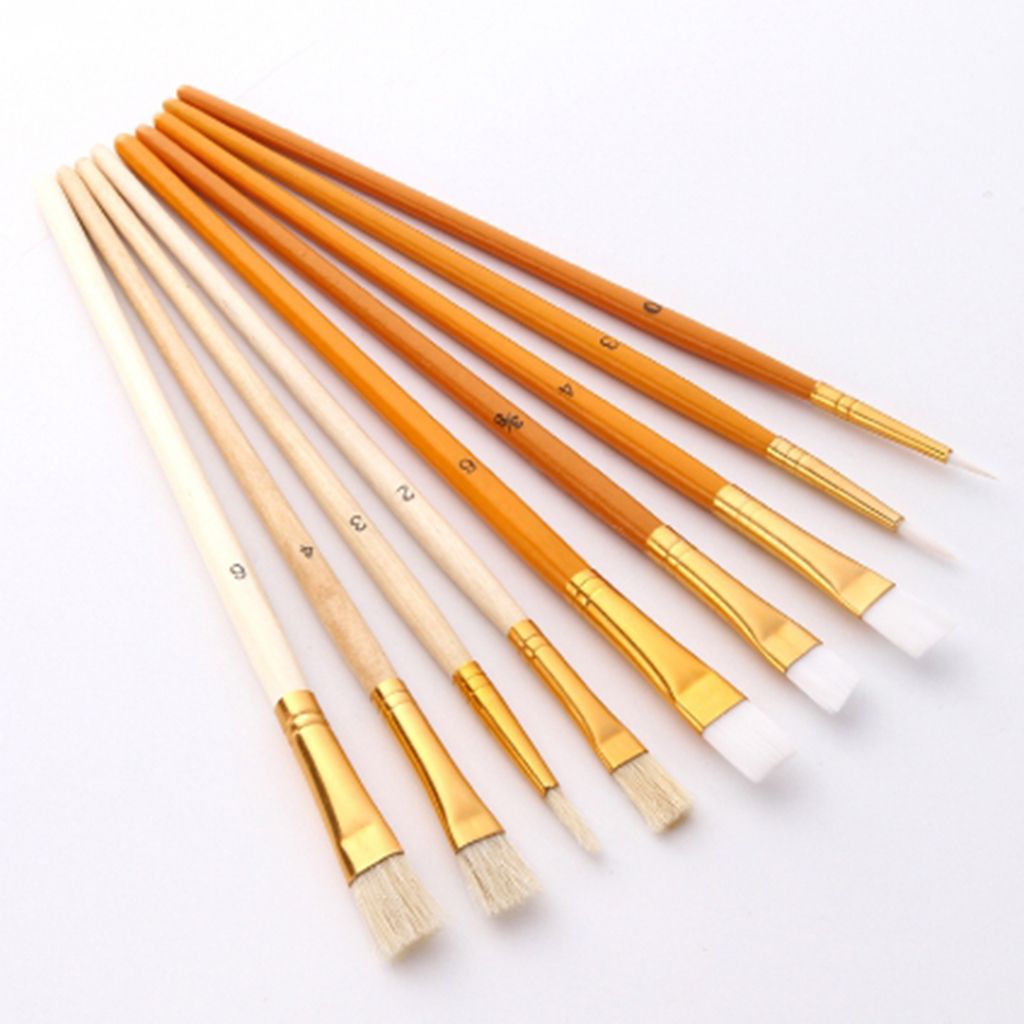 25 Pieces Artists  Brush Set  Brush Foam Sponge Brush