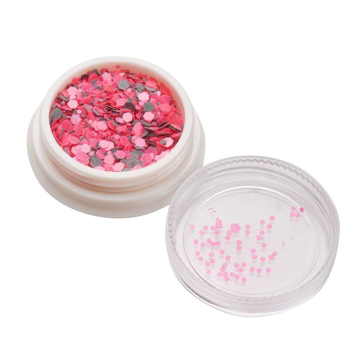 6 Colors Glow In The Dark Glitter Dipping Nail Powder Nail