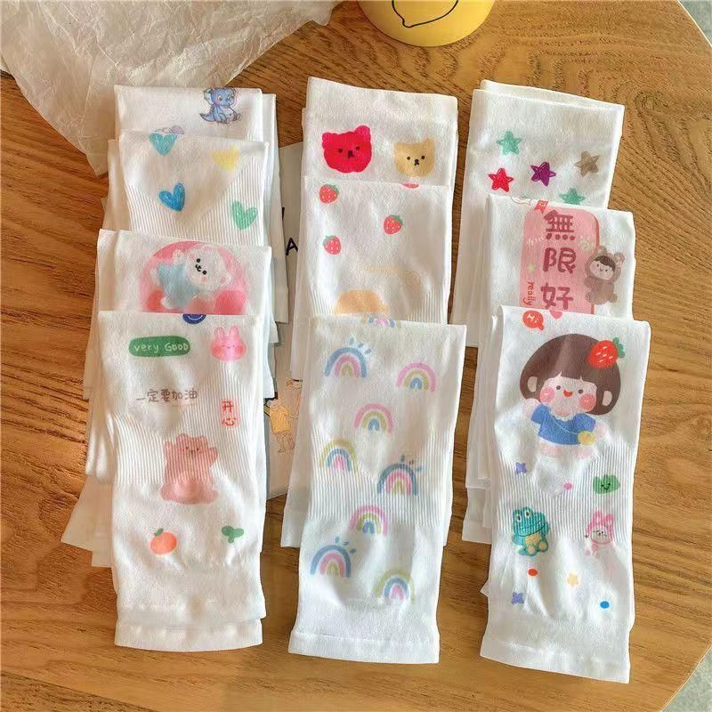 Children's Ice Sleeve Mosquito Repellent Summer Baby Cute Arm Sleeve Thin Ice Silk Girl Sun Protection Arm Sleeves Sets Sunscreen for Boys Sun Protection Arm Sleeves