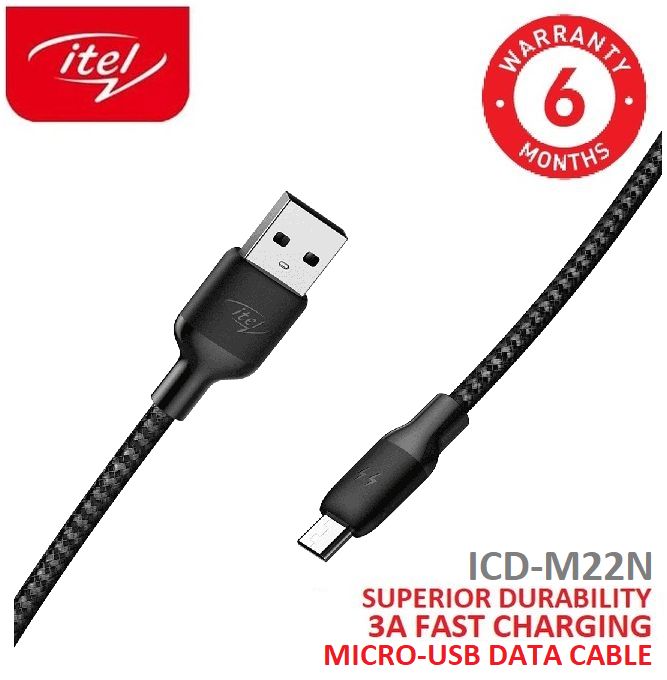 3A Faster Charging, Extra Durable Braided Micro USB Cable