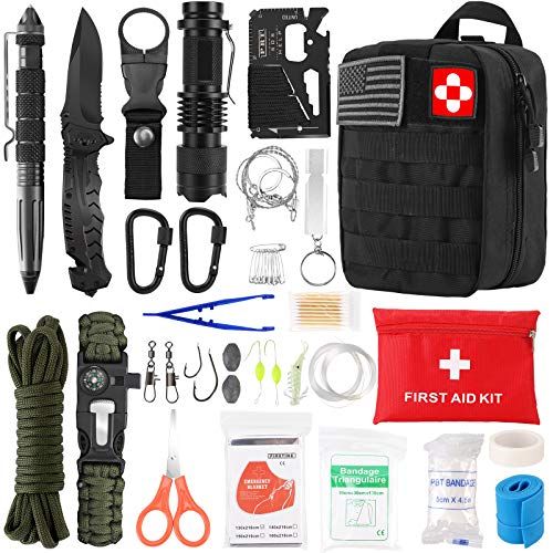 Survival Kit 72 In 1 Gifts For Men Professional Survival Gea