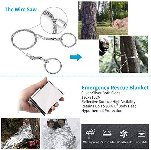 Survival Kit 72 In 1 Gifts For Men Professional Survival Gea