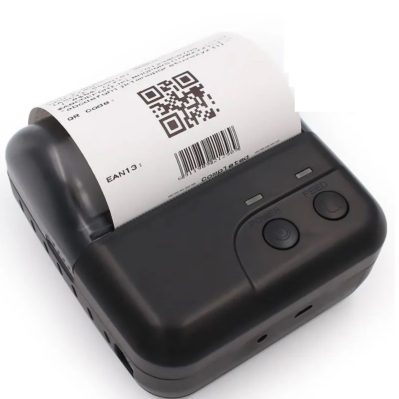 80mm Thermal Receipt Rechargeable Printer Bluetooth + Usb