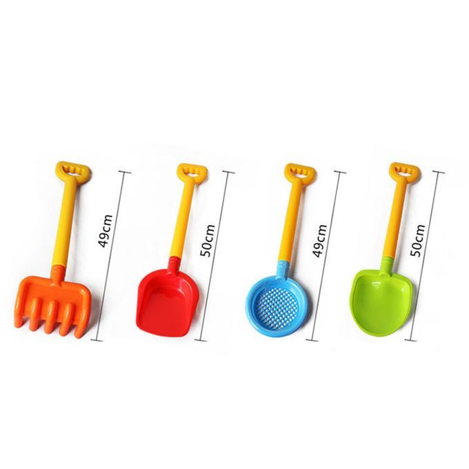 Summer Kids Play Sand Beach Toys Shovel Rake Sieve Water Tool