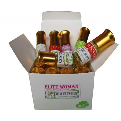 ELITE WOMAN Oil Perfume Set (3ml X 12)