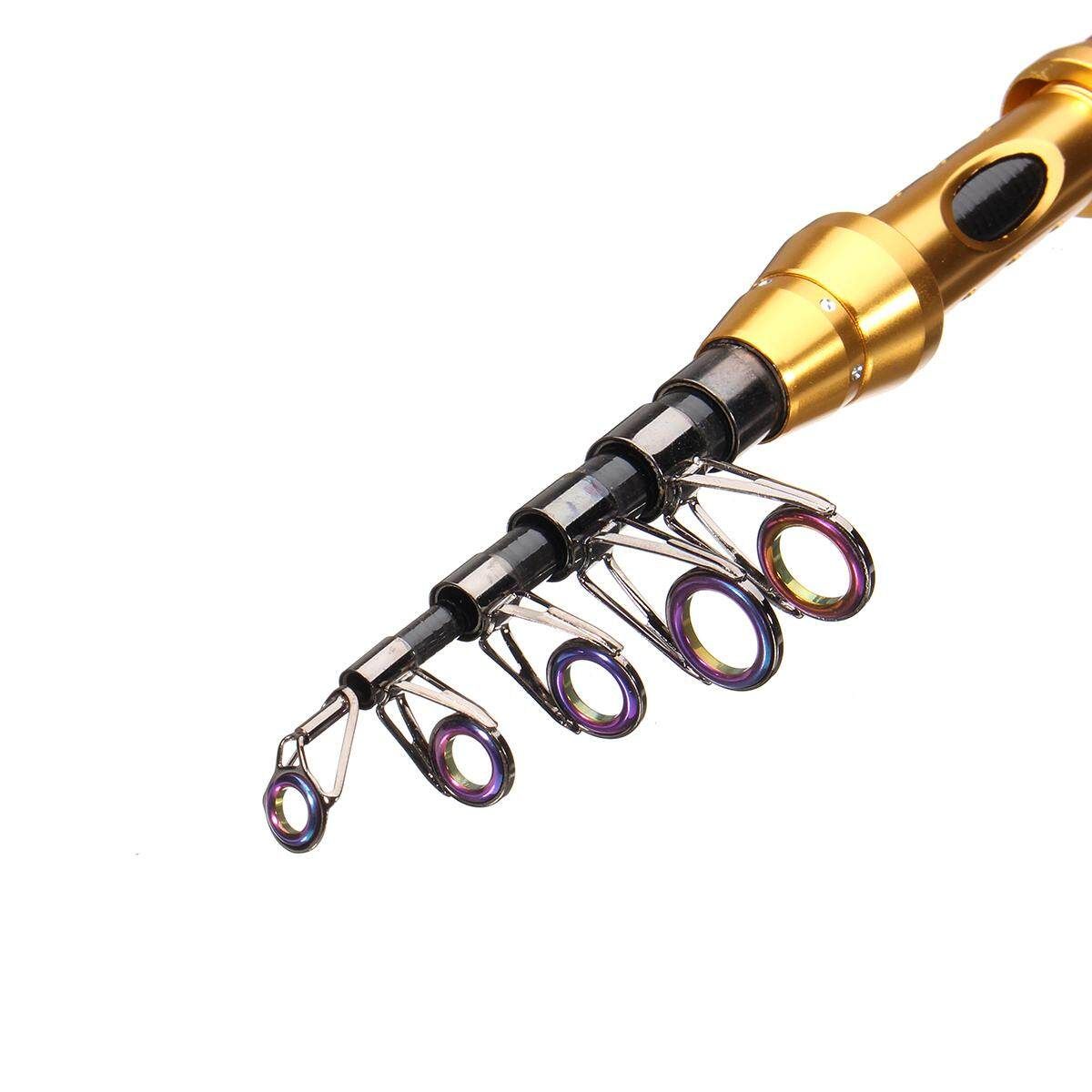 Carbon Fiber Portable Rod With Sea Travel Pole Ultra-Light 2.1M
